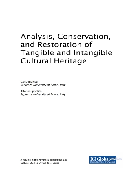 Cover image for book Analysis, Conservation, and Restoration of Tangible and Intangible Cultural Heritage