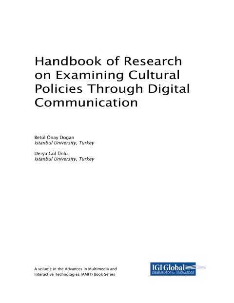 Cover image for book Handbook of Research on Examining Cultural Policies Through Digital Communication