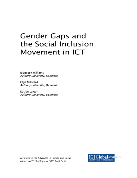 Cover image for book Gender Gaps and the Social Inclusion Movement in ICT