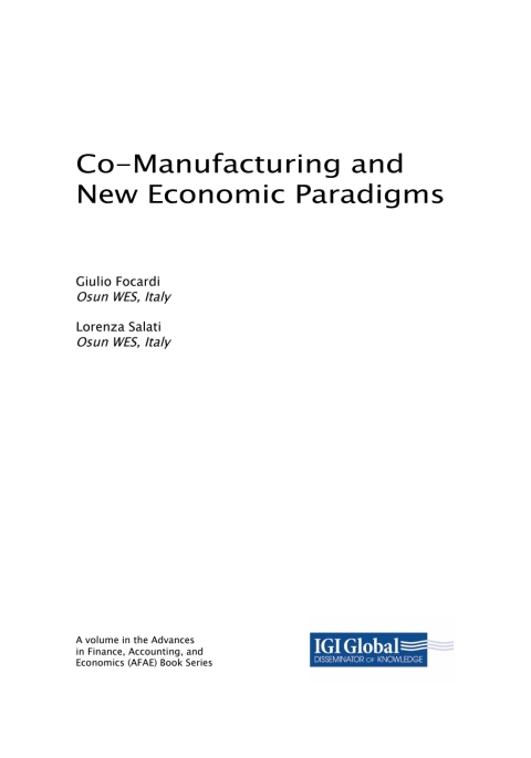 Cover image for book Co-Manufacturing and New Economic Paradigms