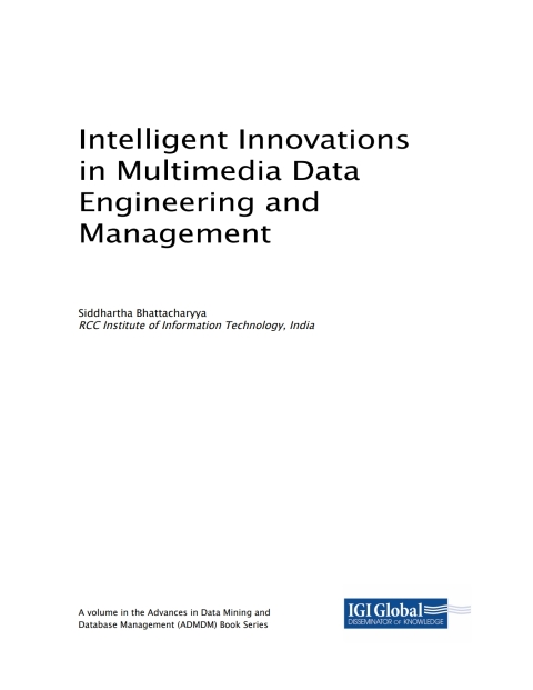 Cover image for book Intelligent Innovations in Multimedia Data Engineering and Management