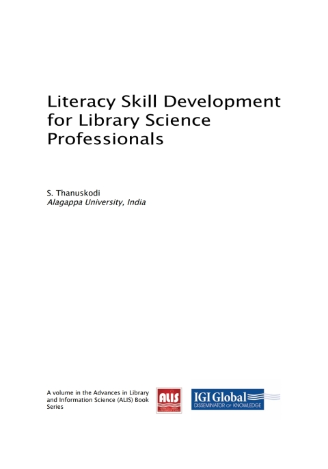 Cover image for book Literacy Skill Development for Library Science Professionals