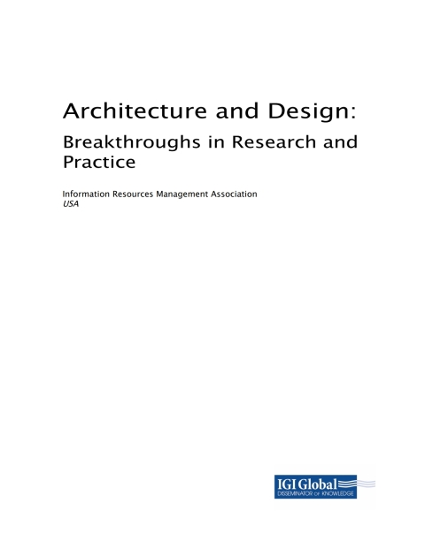 Cover image for book Architecture and Design