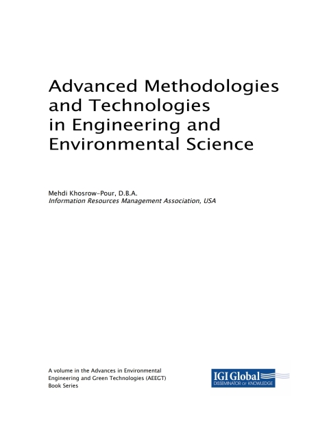 Cover image for book Advanced Methodologies and Technologies in Engineering and Environmental Science