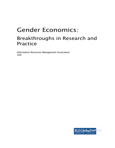 Cover image for book Gender Economics
