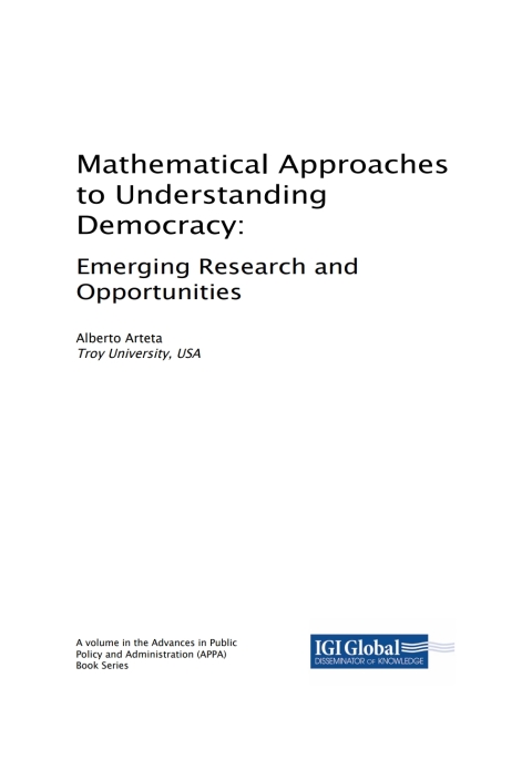 Cover image for book Mathematical Approaches to Understanding Democracy: Emerging Research and Opportunities