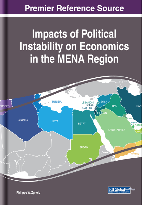 Cover image for book Impacts of Political Instability on Economics in the MENA Region