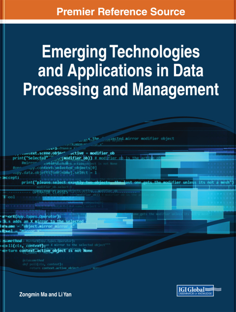 Cover image for book Emerging Technologies and Applications in Data Processing and Management