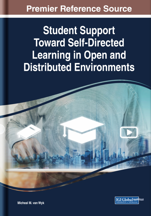 Cover image for book Student Support Toward Self-Directed Learning in Open and Distributed Environments