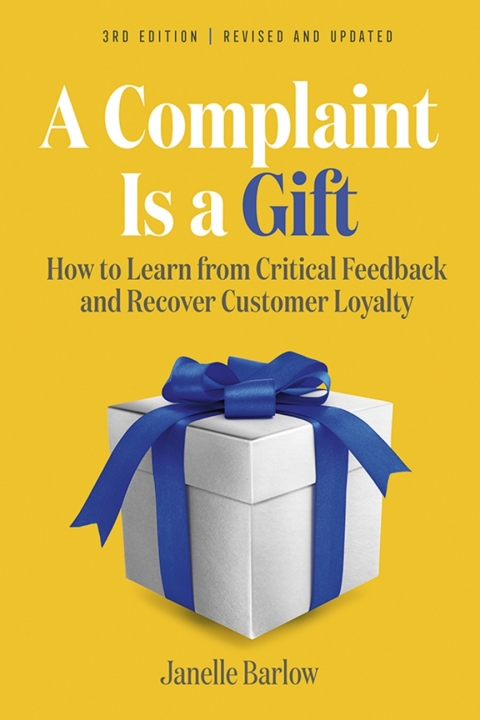Cover image for book A Complaint Is a Gift