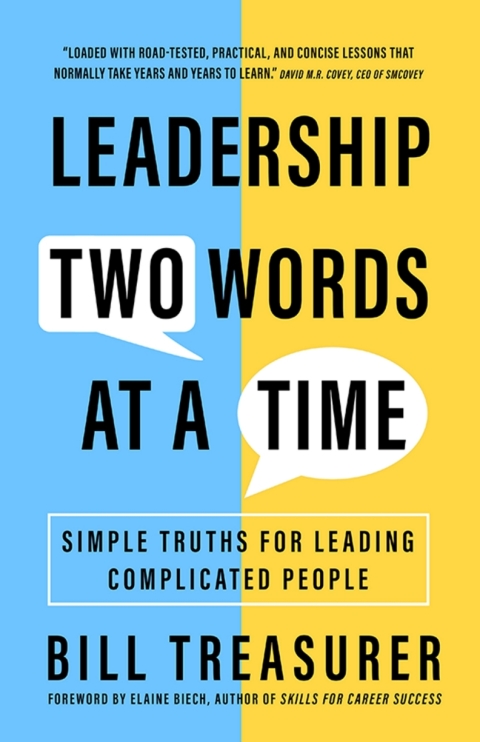 Cover image for book Leadership Two Words at a Time