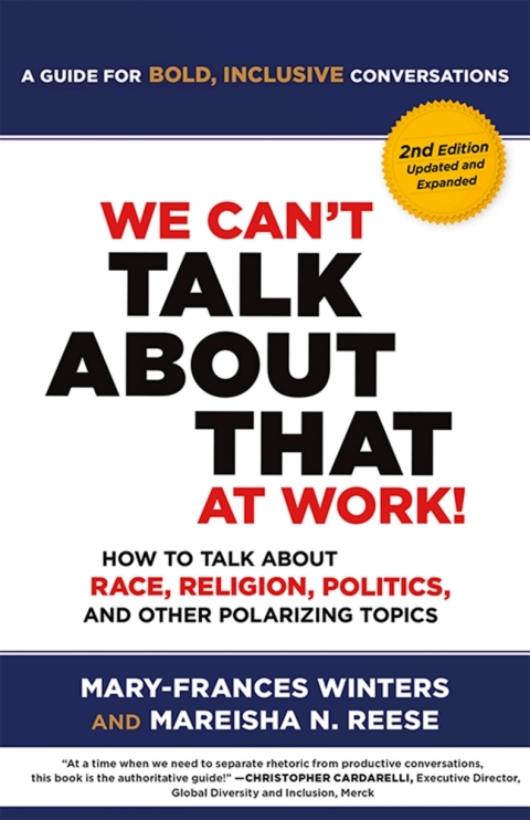 Cover image for book We Can't Talk about That at Work!