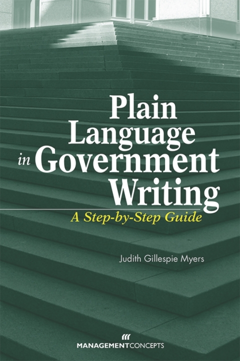 Cover image for book Plain Language in Government Writing