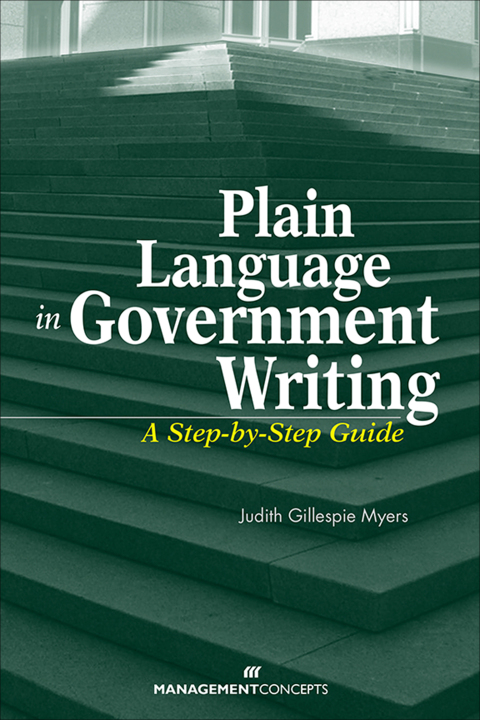 Cover image for book Plain Language in Government Writing