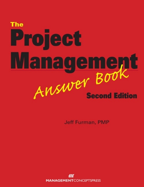 Cover image for book The Project Management Answer Book