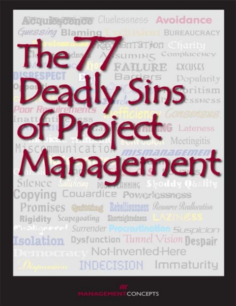 Cover image for book The 77 Deadly Sins of Project Management