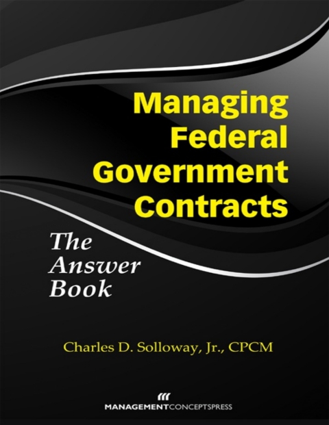 Cover image for book Managing Federal Government Contracts