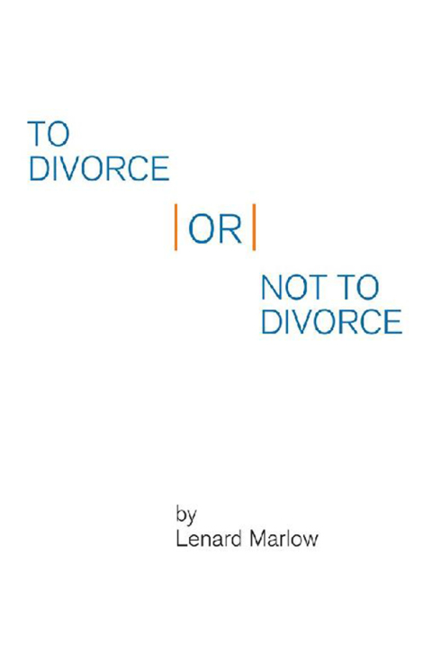 Cover image for book To Divorce or Not to Divorce