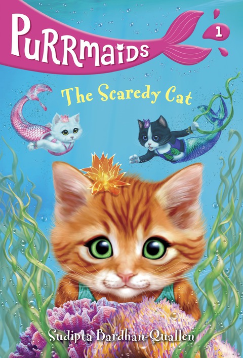 Cover image for book Purrmaids #1: The Scaredy Cat