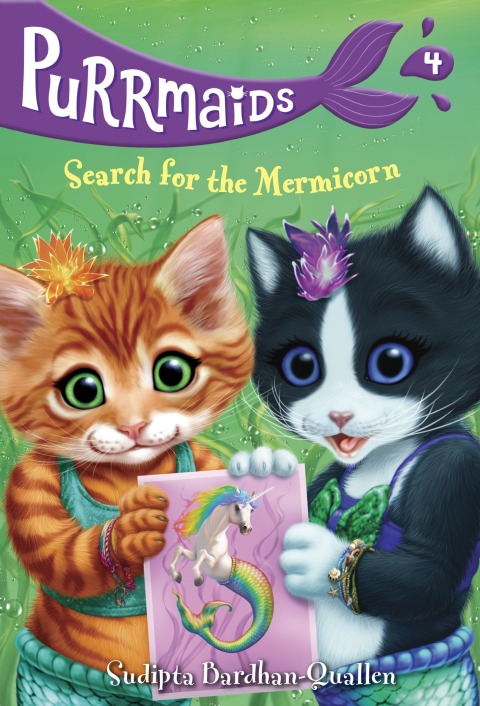 Cover image for book Purrmaids #4: Search for the Mermicorn