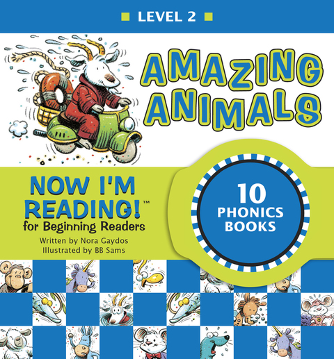 Cover image for book Now I'm Reading! Level 2: Amazing Animals