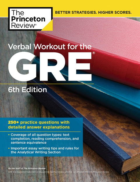 Cover image for book Verbal Workout for the GRE, 6th Edition