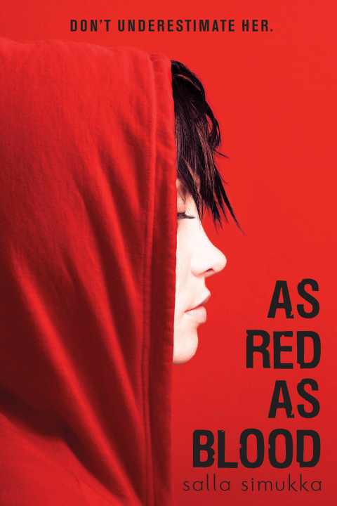 Cover image for book As Red as Blood
