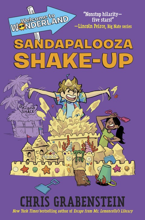 Cover image for book Welcome to Wonderland #3: Sandapalooza Shake-Up