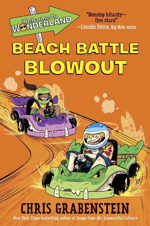 Cover image for book Welcome to Wonderland #4: Beach Battle Blowout