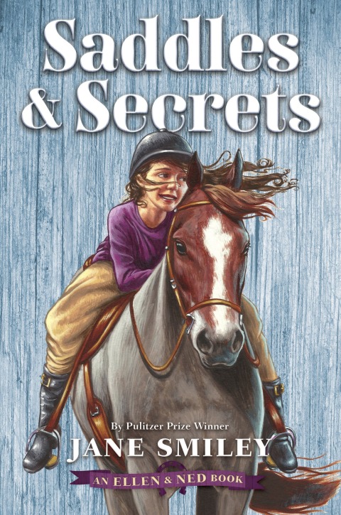 Cover image for book Saddles & Secrets (An Ellen & Ned Book)