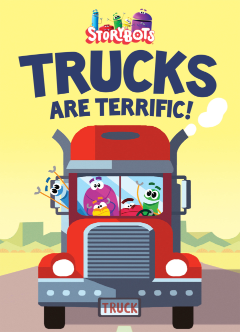 Cover image for book Trucks are Terrific! (StoryBots)