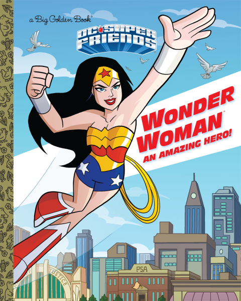 Cover image for book Wonder Woman: An Amazing Hero! (DC Super Friends)
