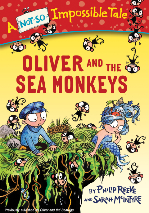 Cover image for book Oliver and the Sea Monkeys