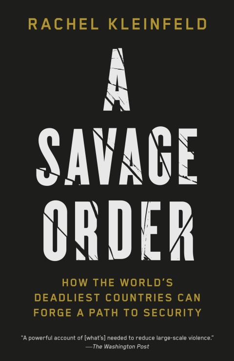 Cover image for book A Savage Order