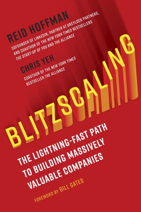 Cover image for book Blitzscaling