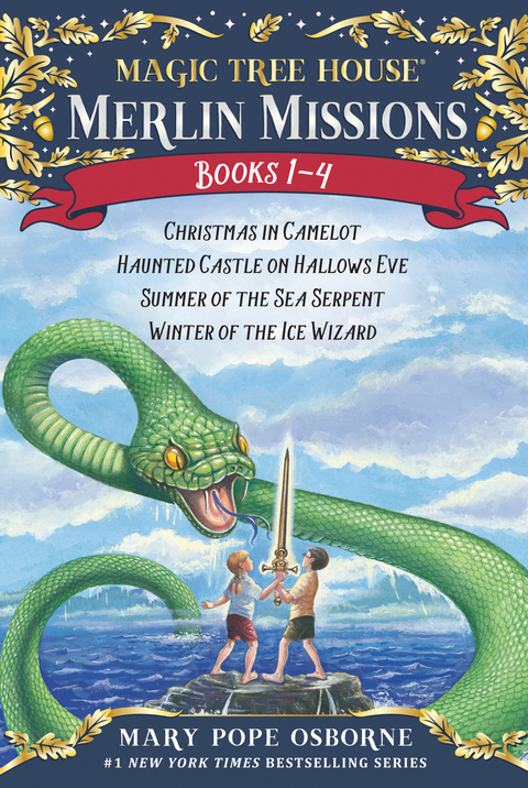 Cover image for book Magic Tree House Merlin Missions Books 1-4