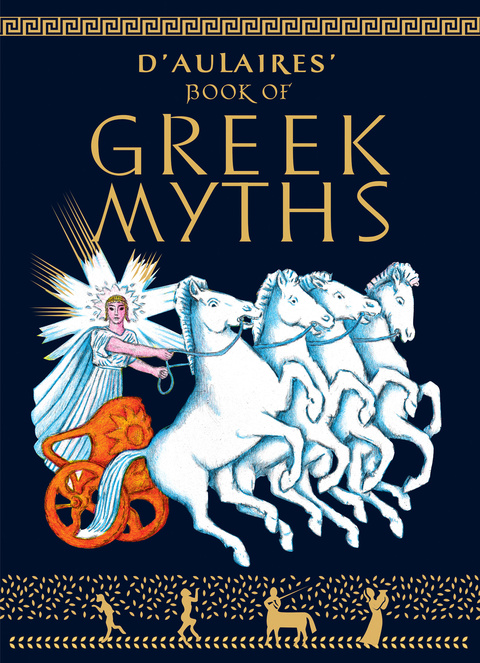 Cover image for book D'Aulaires Book of Greek Myths