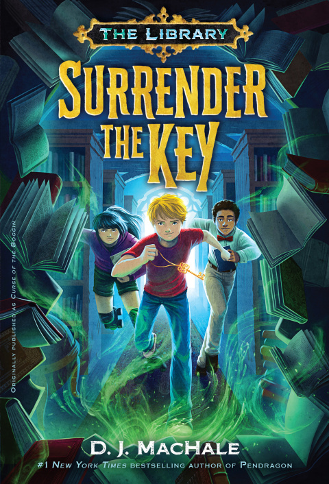 Cover image for book Surrender the Key (The Library Book 1)