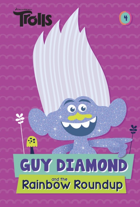Cover image for book Guy Diamond and the Rainbow Roundup (DreamWorks Trolls)