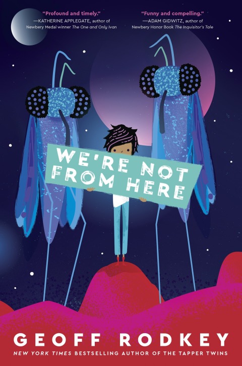 Cover image for book We're Not from Here