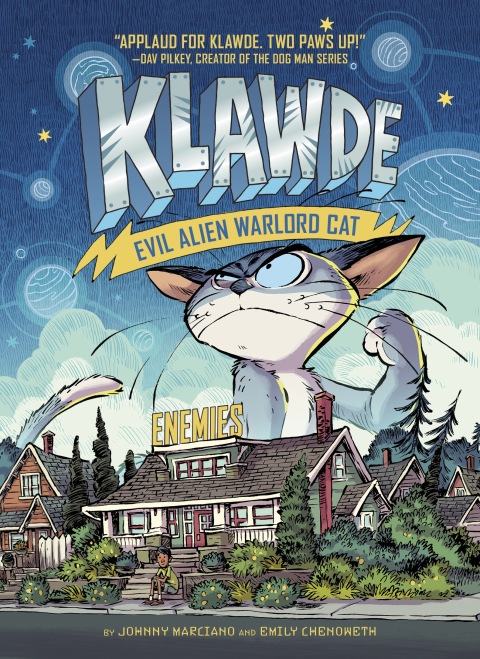 Cover image for book Klawde: Evil Alien Warlord Cat: Enemies #2