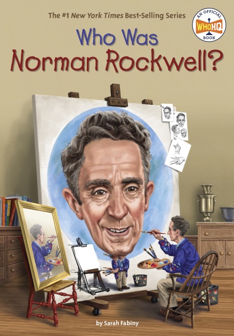 Cover image for book Who Was Norman Rockwell?