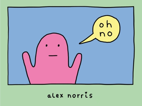 Cover image for book oh no