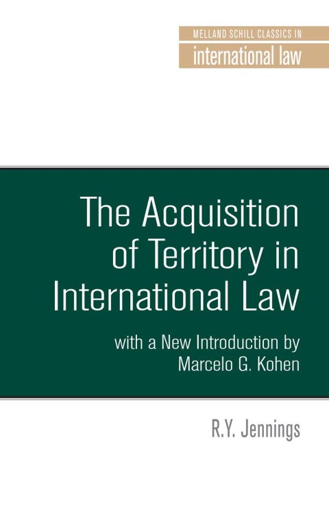 Cover image for book The acquisition of territory in international law