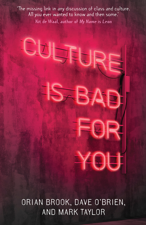 Cover image for book Culture is bad for you