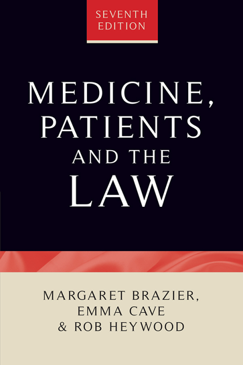 Cover image for book Medicine, patients and the law