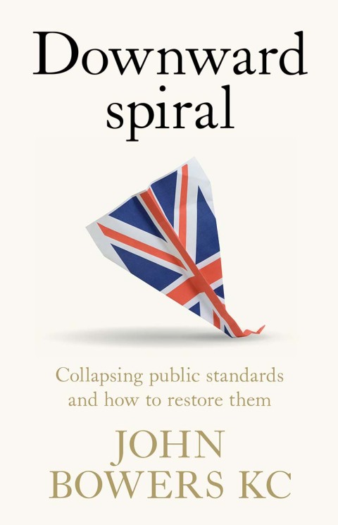 Cover image for book Downward spiral