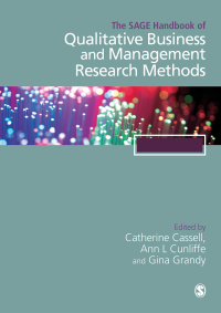 Cover image: The SAGE Handbook of Qualitative Business and Management Research Methods 1st edition 9781473926622