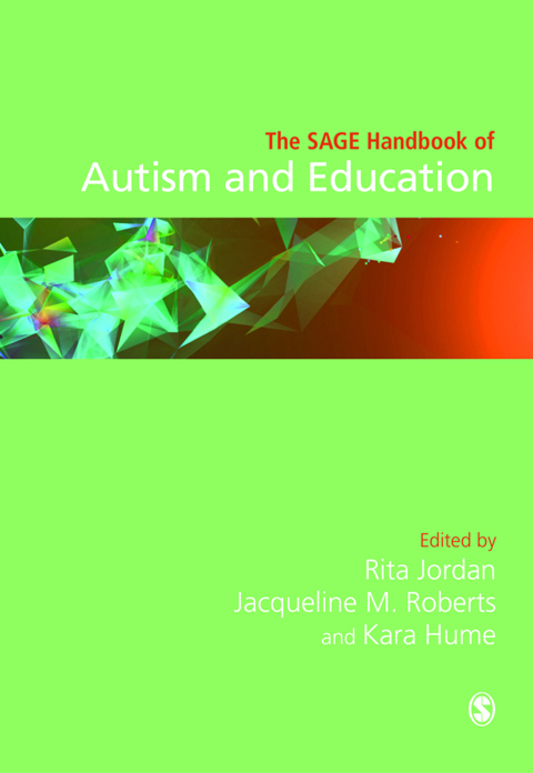 Cover image for book The SAGE Handbook of Autism and Education