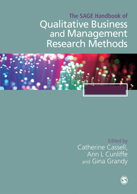 Cover image: The SAGE Handbook of Qualitative Business and Management Research Methods 1st edition 9781526429278